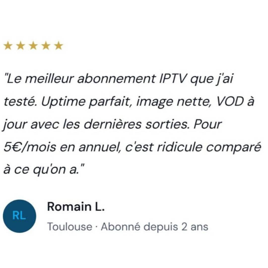 Abonnement IPTV
